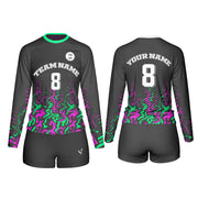 Volleyball Uniforms – Pattern Design Custom Logos, Colors & Patterns