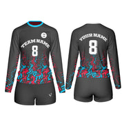 Volleyball Uniforms – Pattern Design Custom Logos, Colors & Patterns