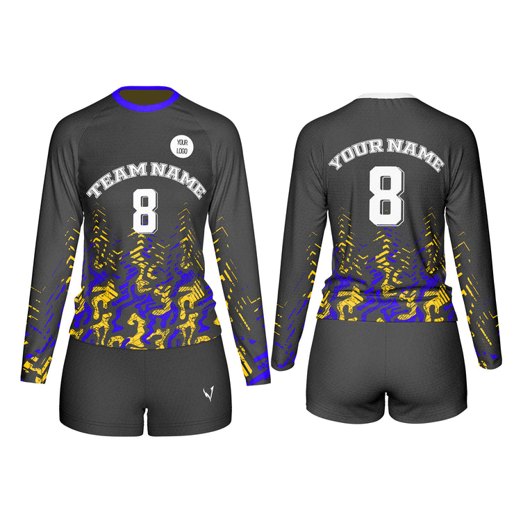 Volleyball Uniforms – Pattern Design Custom Logos, Colors & Patterns
