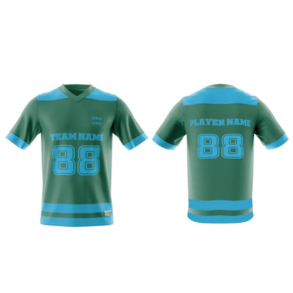 Custom American Football Jersey- Color Trim - Personalized Jersey