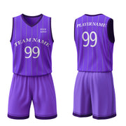 Basketball Uniforms – Vertical Custom Logos & Team Colors