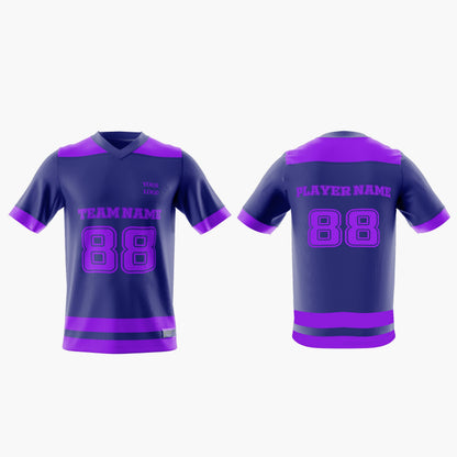 Custom American Football Jersey- Color Trim - Personalized Jersey