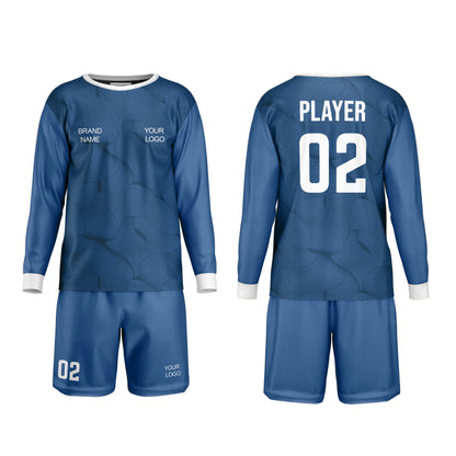 Custom Soccer Goalkeeper Uniform - Wavy - Personalized