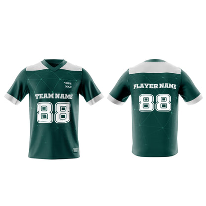 Custom American Football Jersey - Geo Design - Personalized Jersey