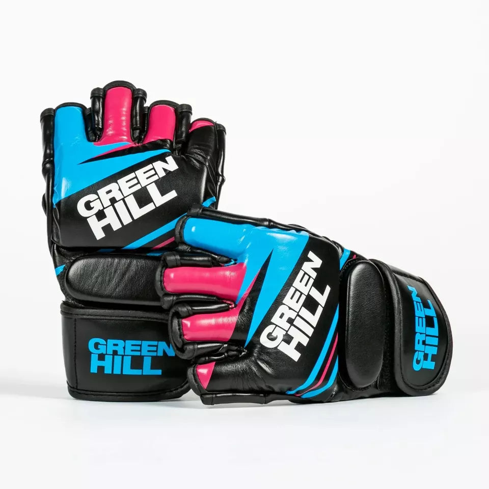 MMA Gloves - CHROMA RANGE - Premium Leather Combat Gloves