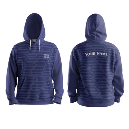 Custom Hoodie – Geometrical Design – Personalized Pullover