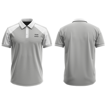 Custom Polo T-Shirt - Raglan White Accent - Personalized T-Shirt