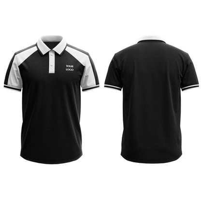 Custom Polo T-Shirt - Raglan White Accent - Personalized T-Shirt
