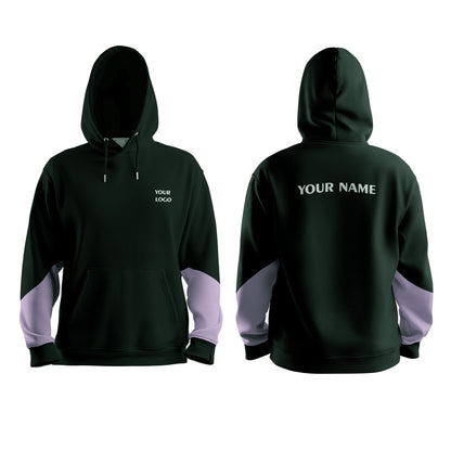 Custom Hoodie - Sleeve Patch Design - Personalized Sweatshirt