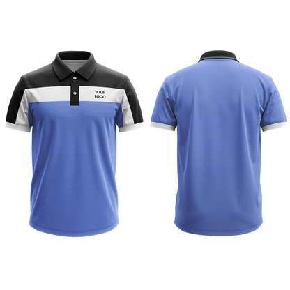 Custom Polo T-Shirt – Raglan Trim Vector – Personalized Polo T-Shirt