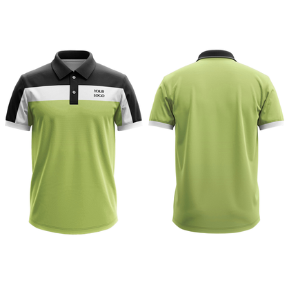Custom Polo T-Shirt – Raglan Trim Vector – Personalized Polo T-Shirt