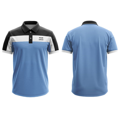 Custom Polo T-Shirt – Raglan Trim Vector – Personalized Polo T-Shirt