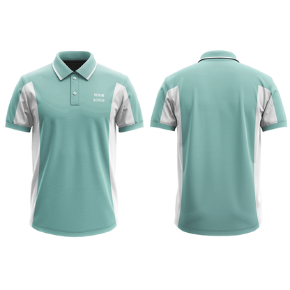Custom Polo T-Shirt – Raglan Contrast Design – Personalized Tee