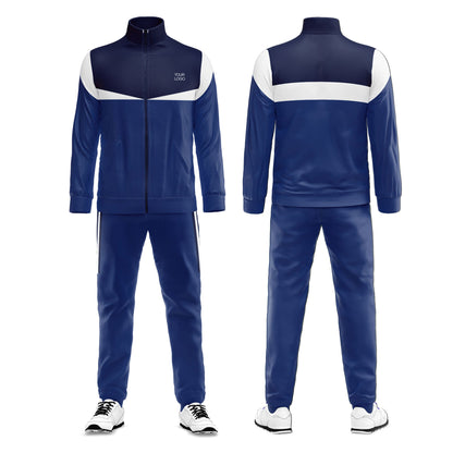 Custom Tracksuit – Contrast Accent Panel – Personalized Fitness Set