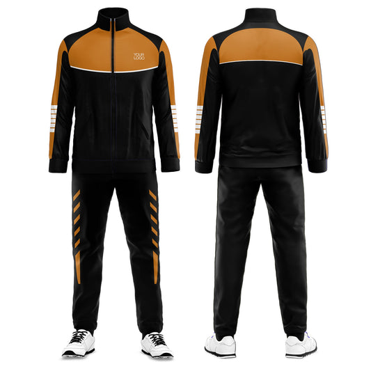 Custom Tracksuit – Contrast Panel Design – Personalized Training Set