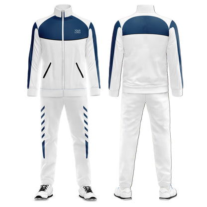 Custom Tracksuit – Contrast Panel Design – Personalized Training Set