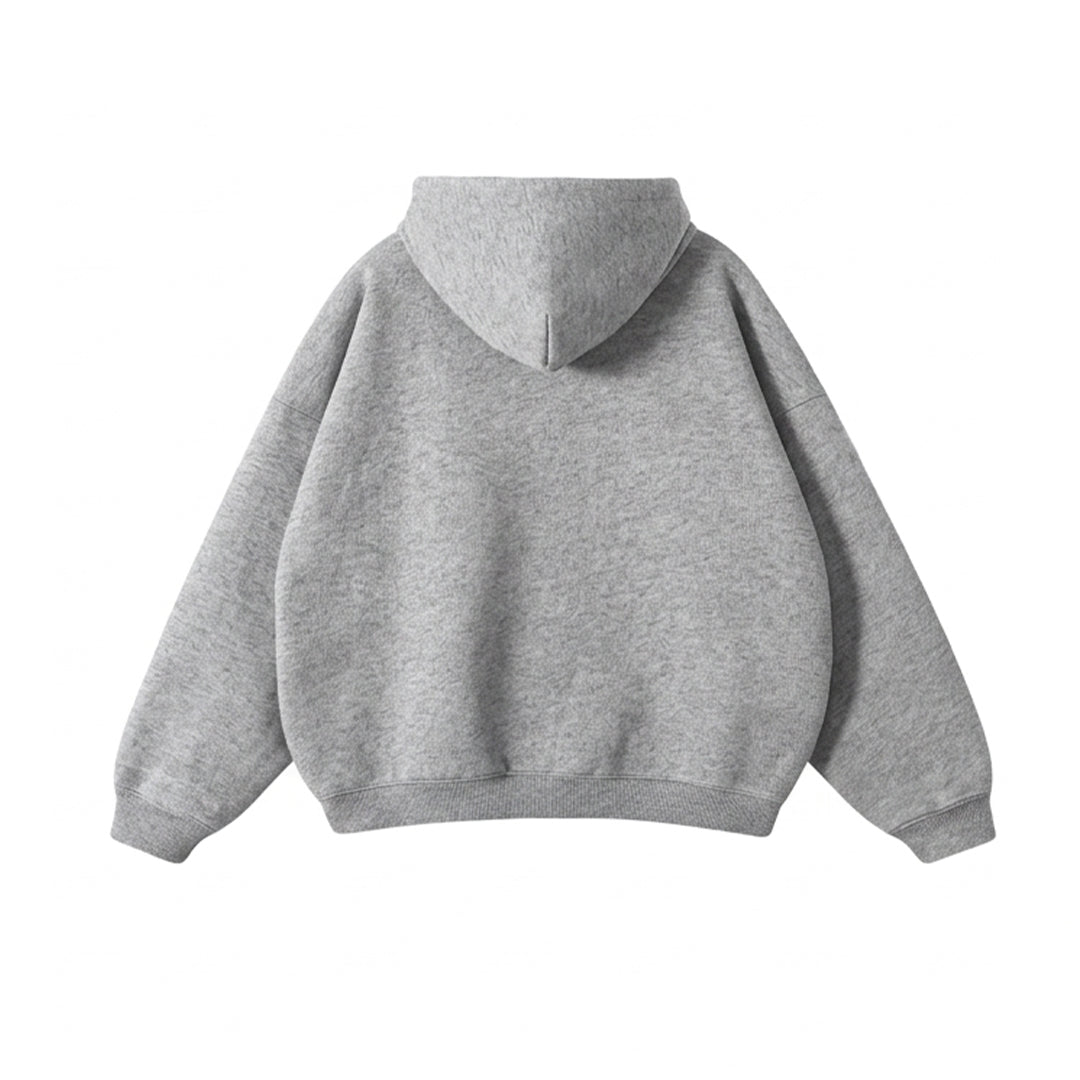 Custom Women Oversized Hoodie - Solid Design Personalized Hood