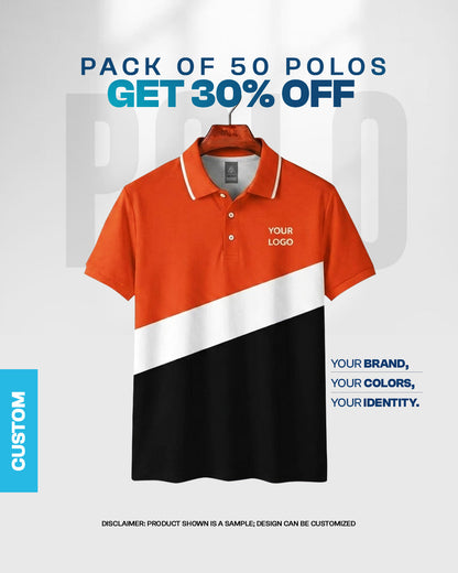 Pack of 50 Polos - Exclusive Corporate Deal