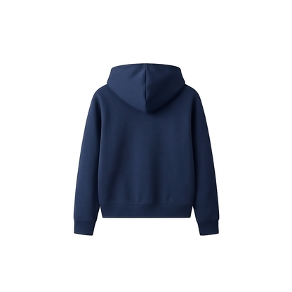 Custom Boys Hoodie - Solid Design Personalized Fleece