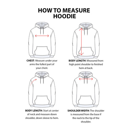 Custom Hoodie - Solid Design - Personalized Pullover