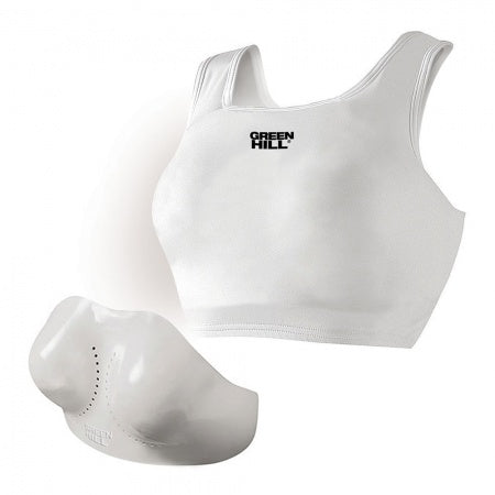 LADIES Protective Chest Guard – High-Quality Soft Lycra with Built-In Superior Safety Cups