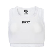 LADIES Protective Chest Guard – High-Quality Soft Lycra with Built-In Superior Safety Cups