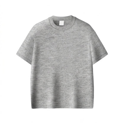 Custom Women Drop Shoulder Tee Solid Color Personalized Top