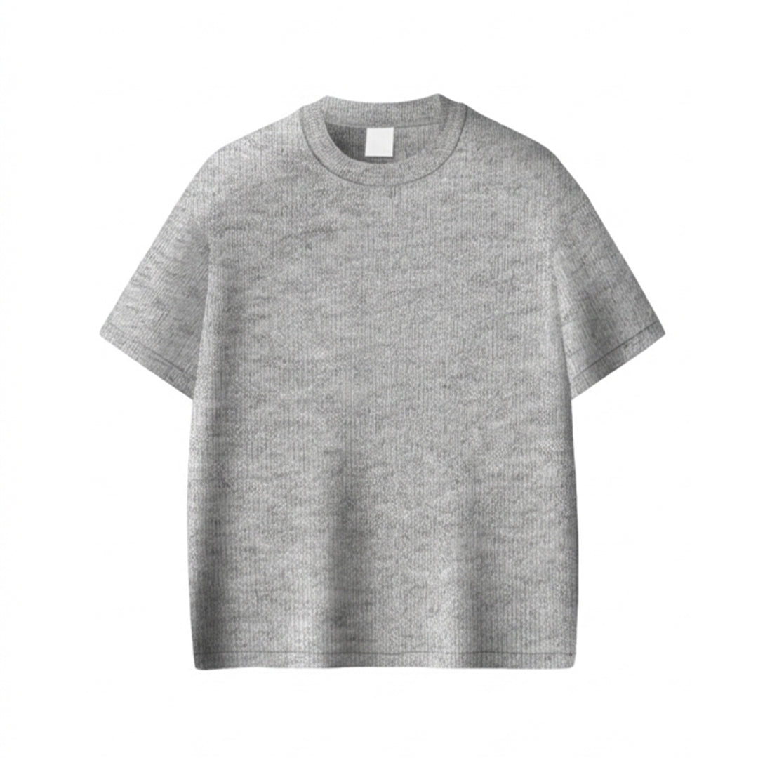 Custom Men Drop Shoulder Tee - Solid Design Personalized Top