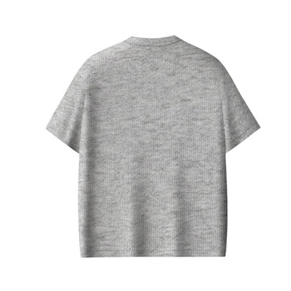 Custom Women Drop Shoulder Tee Solid Color Personalized Top