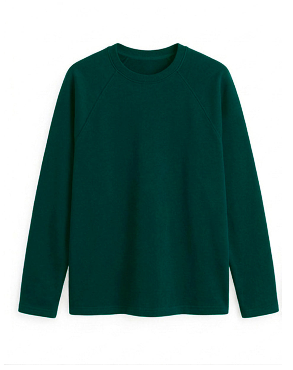 Custom Men Raglan Full Sleeves - Solid Color Personalized Top