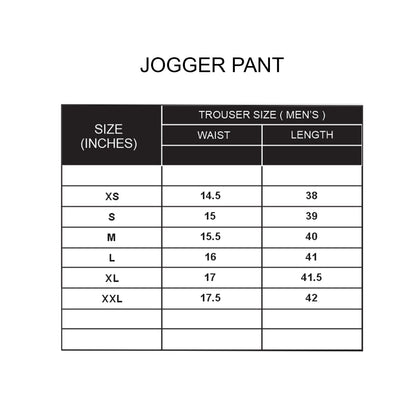Custom Men Jogger Pants - Solid Design Personalized Pants