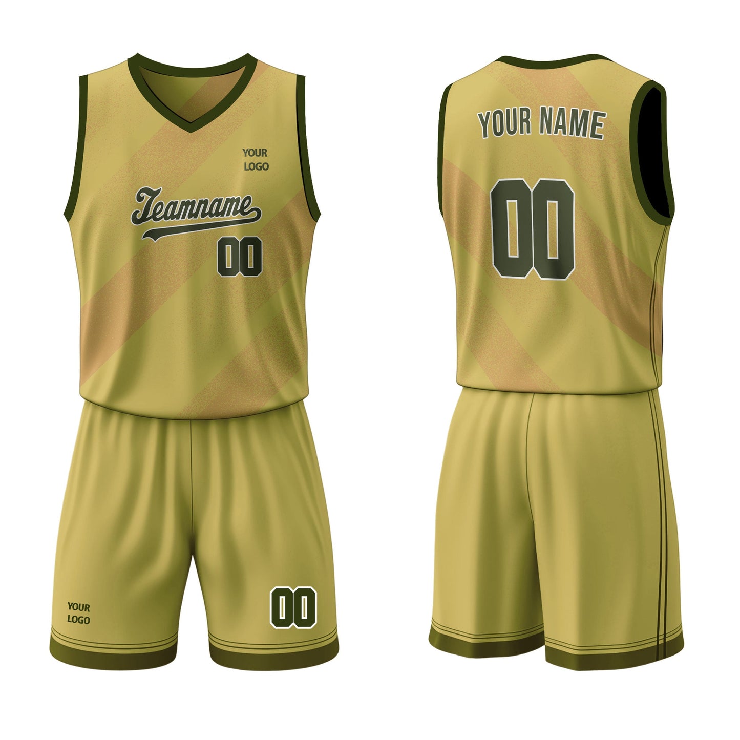 Custom Basketball Uniform - Patterned - Personalized Teamwear