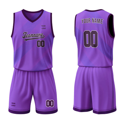 Custom Basketball Uniform - Patterned - Personalized Teamwear