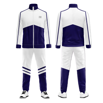 Custom Tracksuit - Bi-Color Block - Personalized Apparel