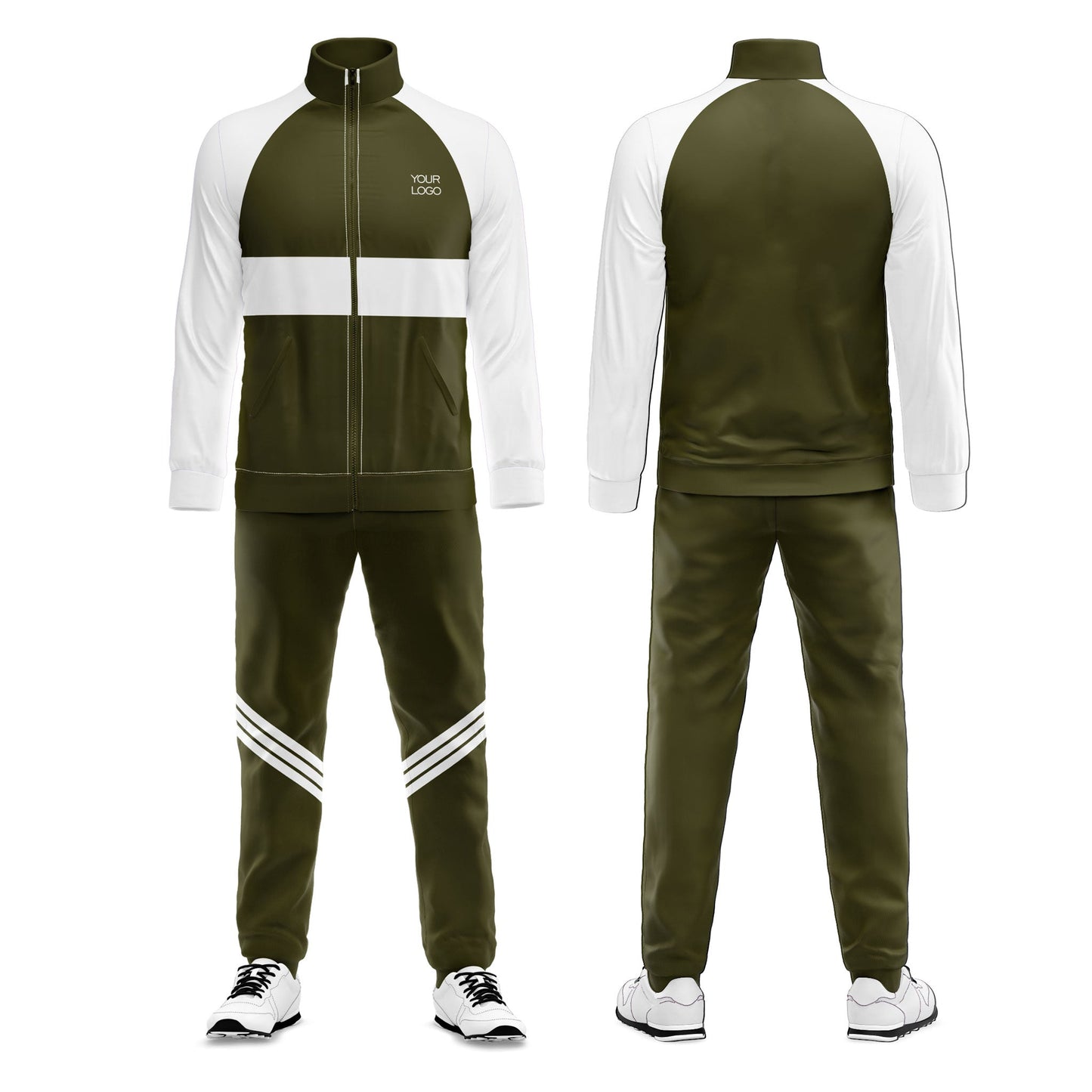 Custom Tracksuit - Raglan Panel Design - Personalized Wear