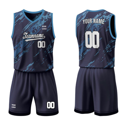 Custom Basketball Uniform - Splash Design - Personalized Kit