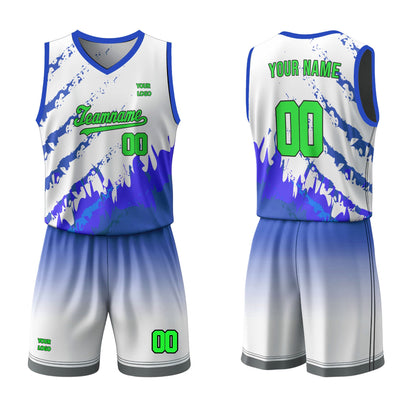 Custom Basketball Uniform - Color Splash - Personalized Kit