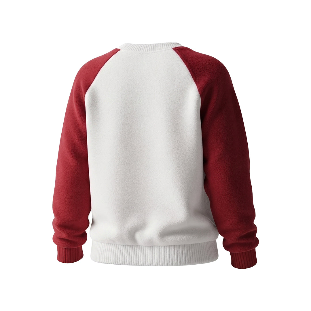 Custom Women Sweatshirt - Classic Raglan Design - Personalized Crewneck
