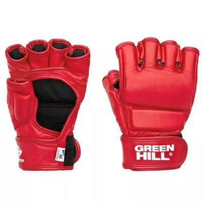 FIAS MMA Gloves – Genuine Buffalo Leather for Grappling, Kickboxing, Training, Sparring & Fight