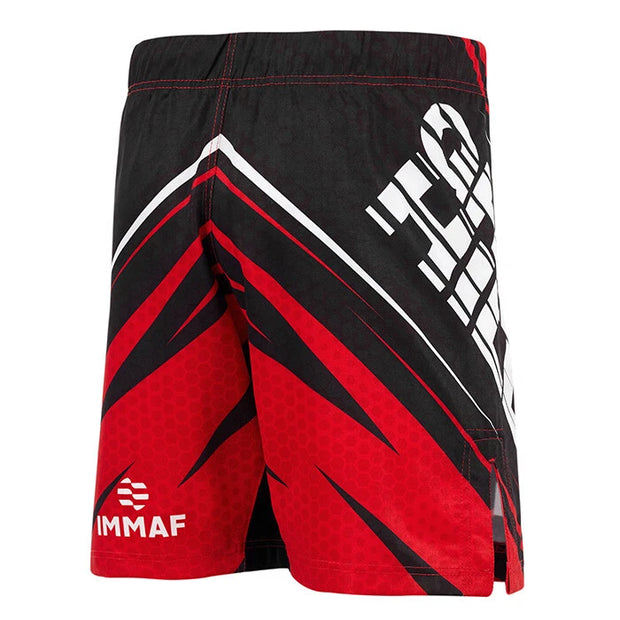 MMA SHORTS IMMAF Approved Adjustable Waistband High Quality Polyester Fabric