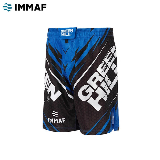 MMA SHORTS IMMAF Approved Adjustable Waistband High Quality Polyester Fabric