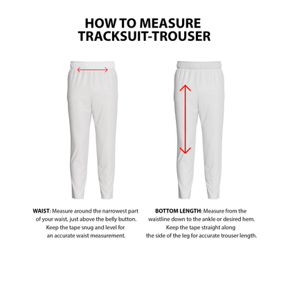 Custom Tracksuit – White Accent Design – Personalized Tracksuit