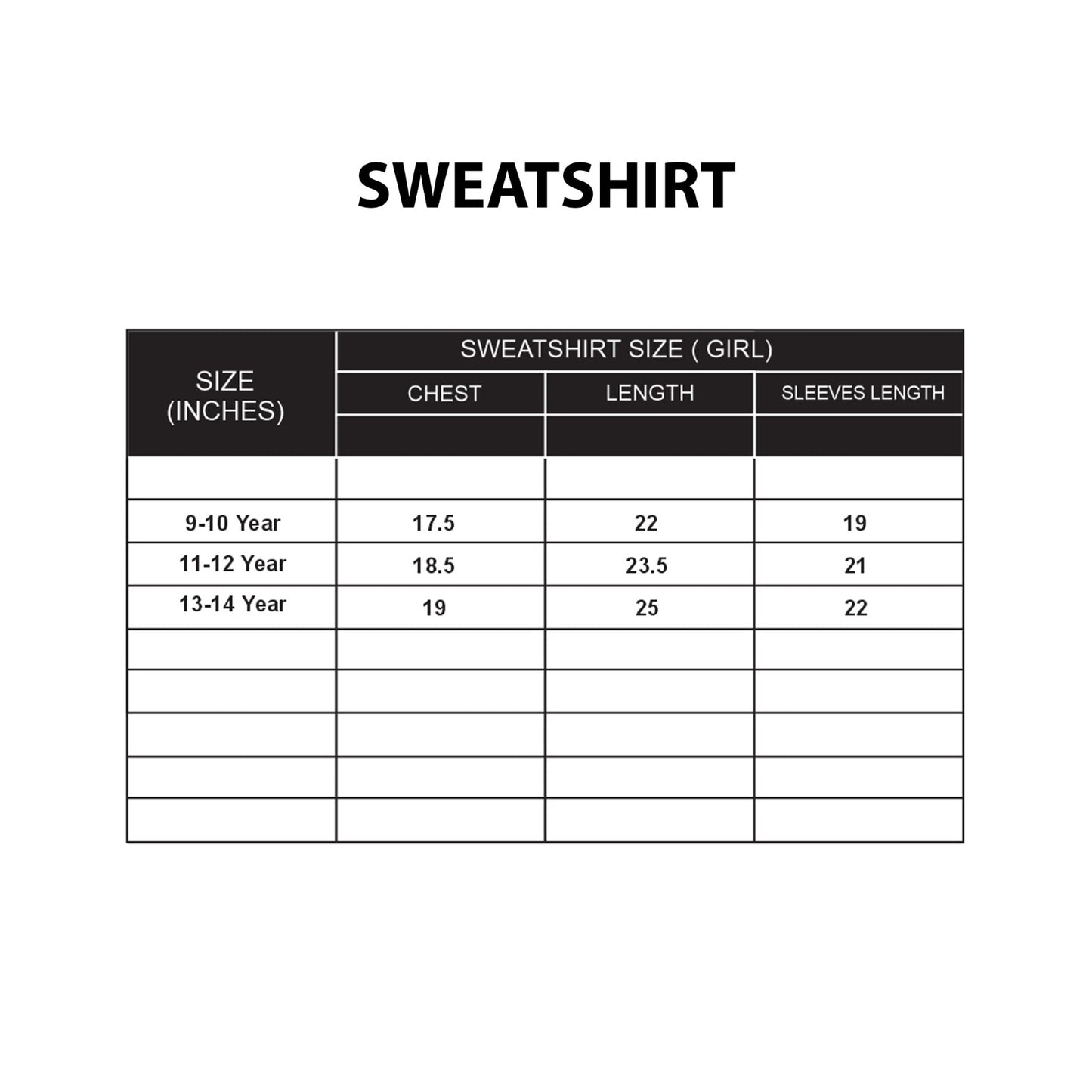 Custom Girls Sweatshirt - Solid Design Personalized Crewneck