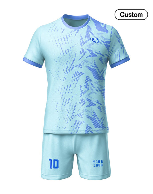 Custom Soccer Uniform – Abstract Design – Personalized Team Kit