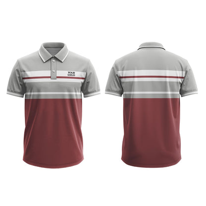 Custom Polo T-Shirt – Cut & Sew Design – Personalized Polo Shirt