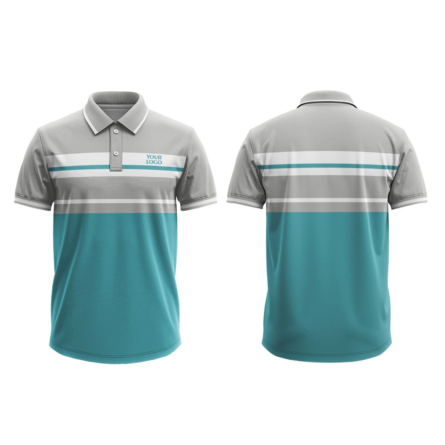 Custom Polo T-Shirt – Cut & Sew Design – Personalized Polo Shirt