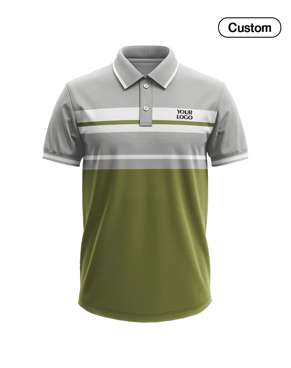 Custom Polo T-Shirt – Cut & Sew Design – Personalized Polo Shirt