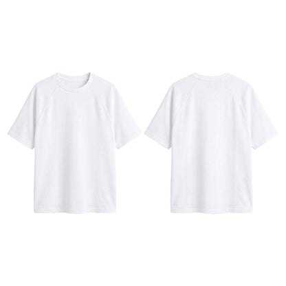 Custom Women Half Sleeves Raglan - Solid Color Personalized Tee