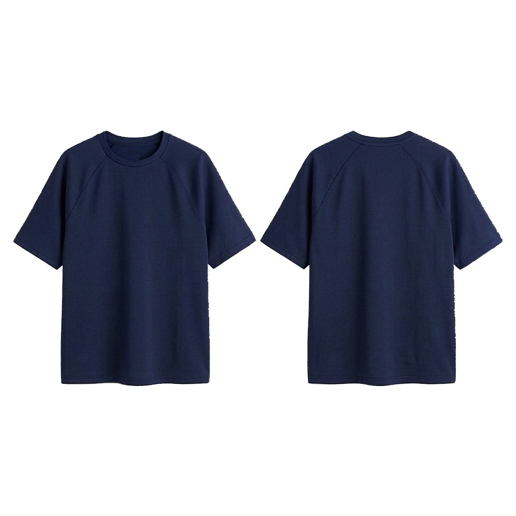Custom Men Raglan Half Sleeves - Solid Design - Personalized Top