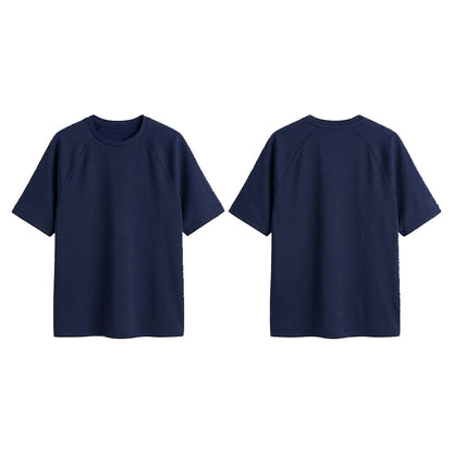 Custom Men Raglan Half Sleeves - Solid Design - Personalized Top